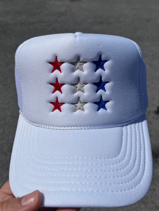 America Stars Trucker Hat